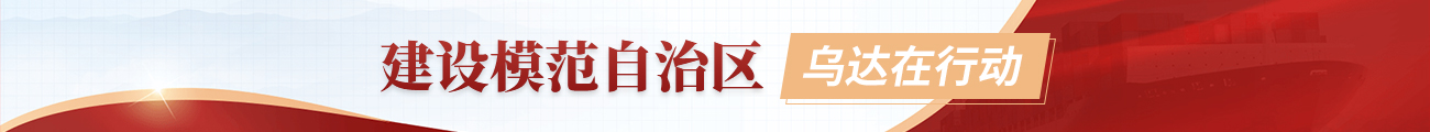 建设模范自治区，乌达在行动